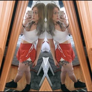 FreePeople High-Waisted Shorts 🌸